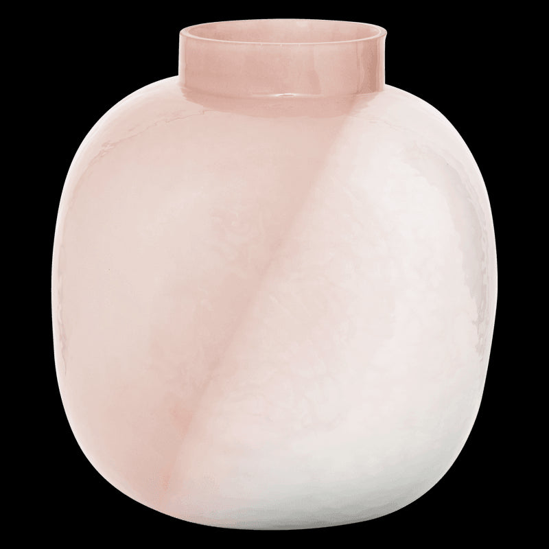 Riva - Vaso in vetro rosa