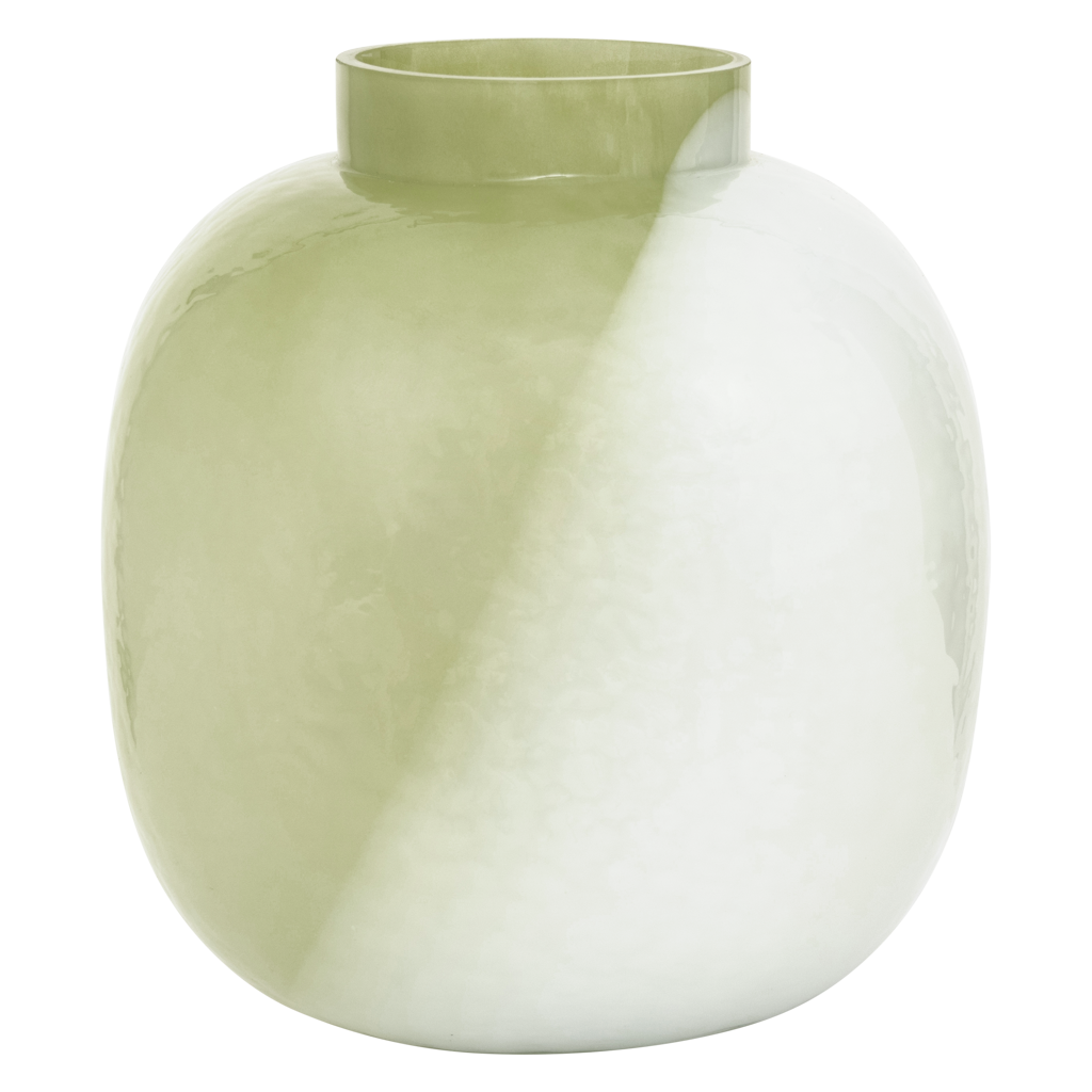 Riva - Vaso in vetroverde pallido