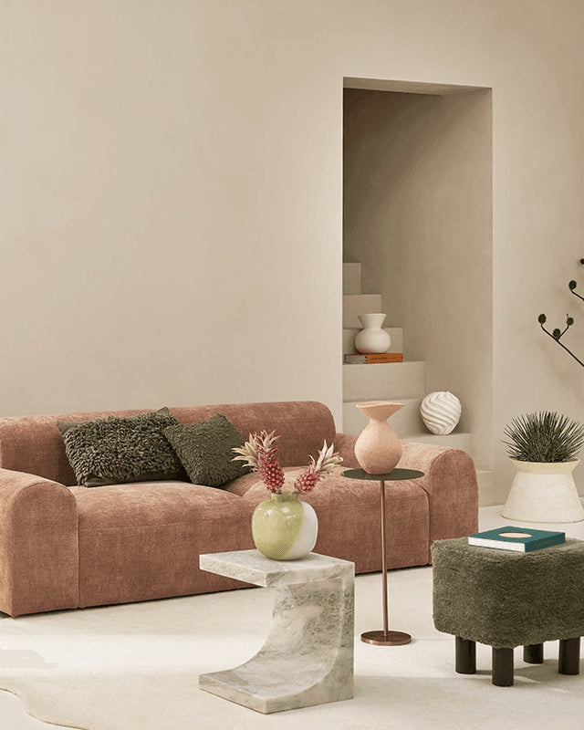 Riva - Vaso in vetroverde pallido