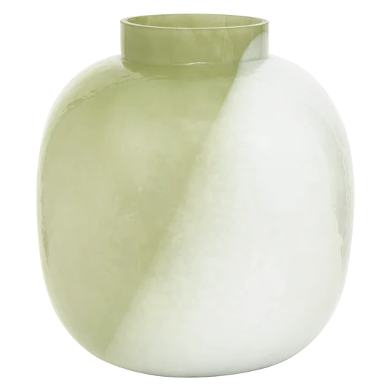 Riva - Vaso in vetroverde pallido