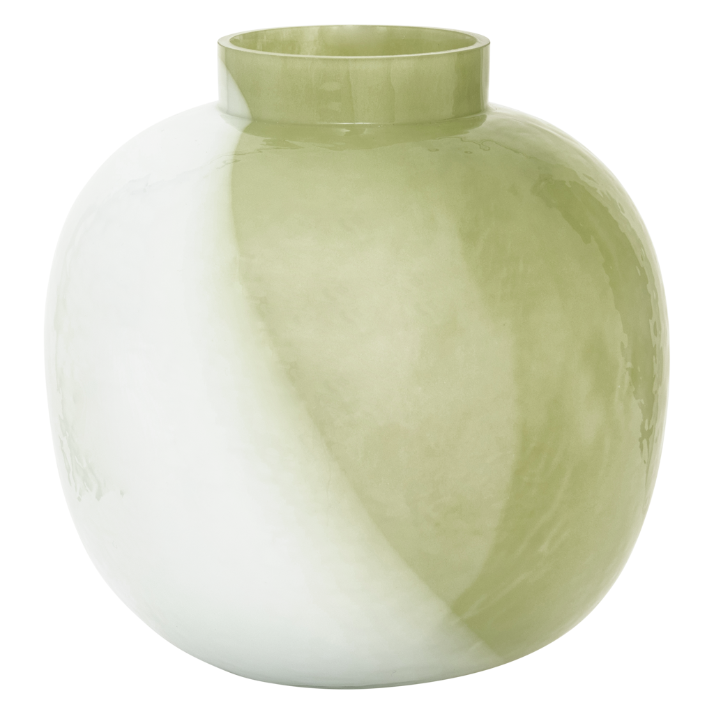 Riva - Vaso in vetroverde pallido