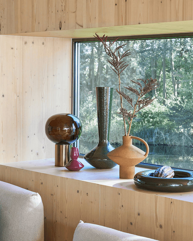 Logan - Portacandele, rosso tibetano