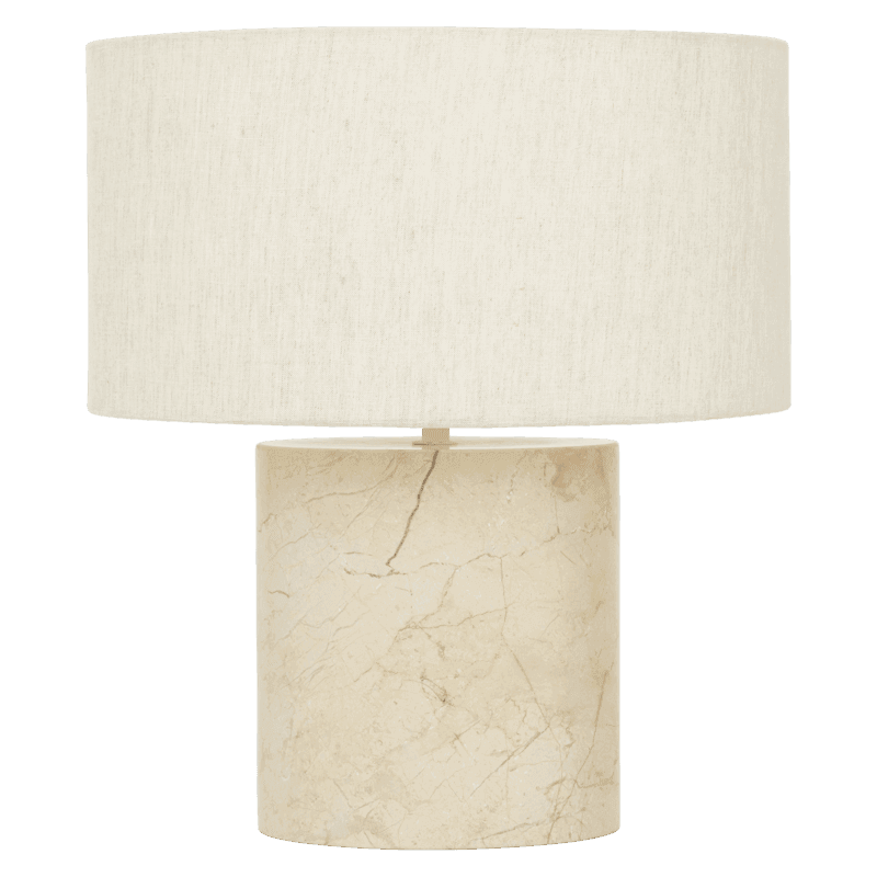 Tyra - Lampada da tavolo con base in marmo