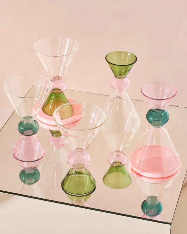 Ayo - Set 4 Calici da vino, Verde Pallido