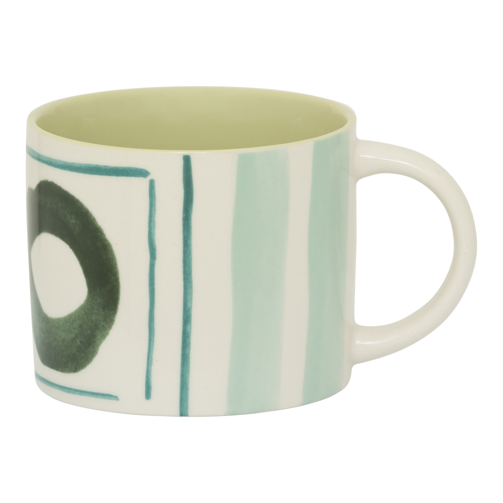 Mug - Set 4 tazze fantasia azzurra