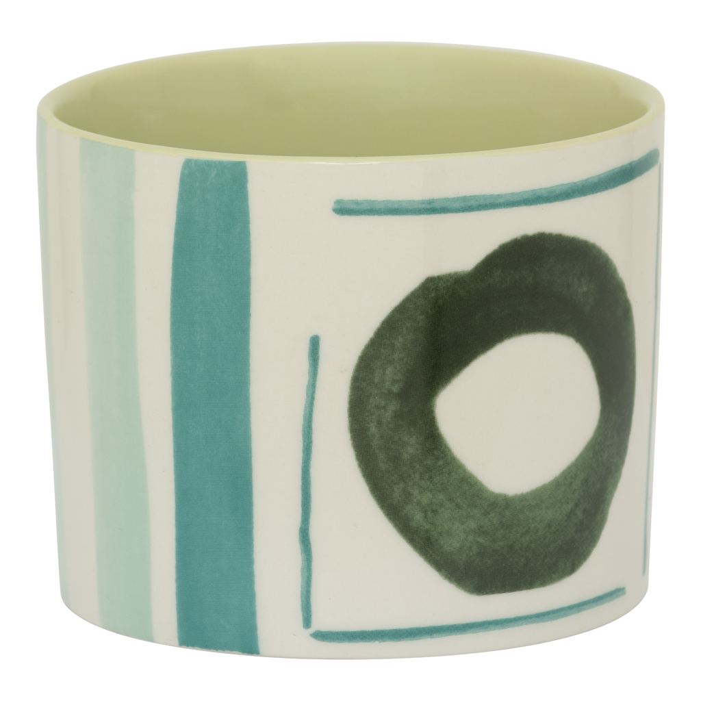 Mug - Set 4 tazze fantasia azzurra