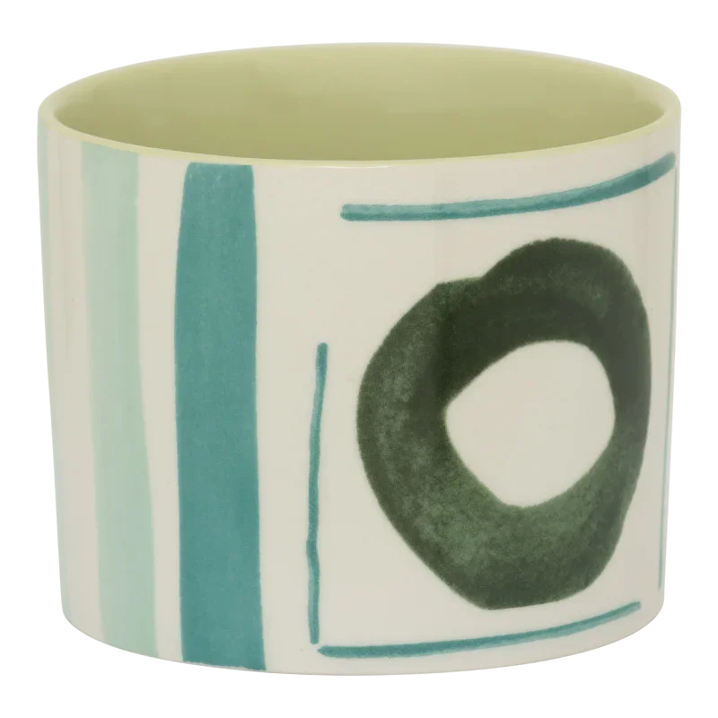 Mug - Set 4 tazze fantasia azzurra