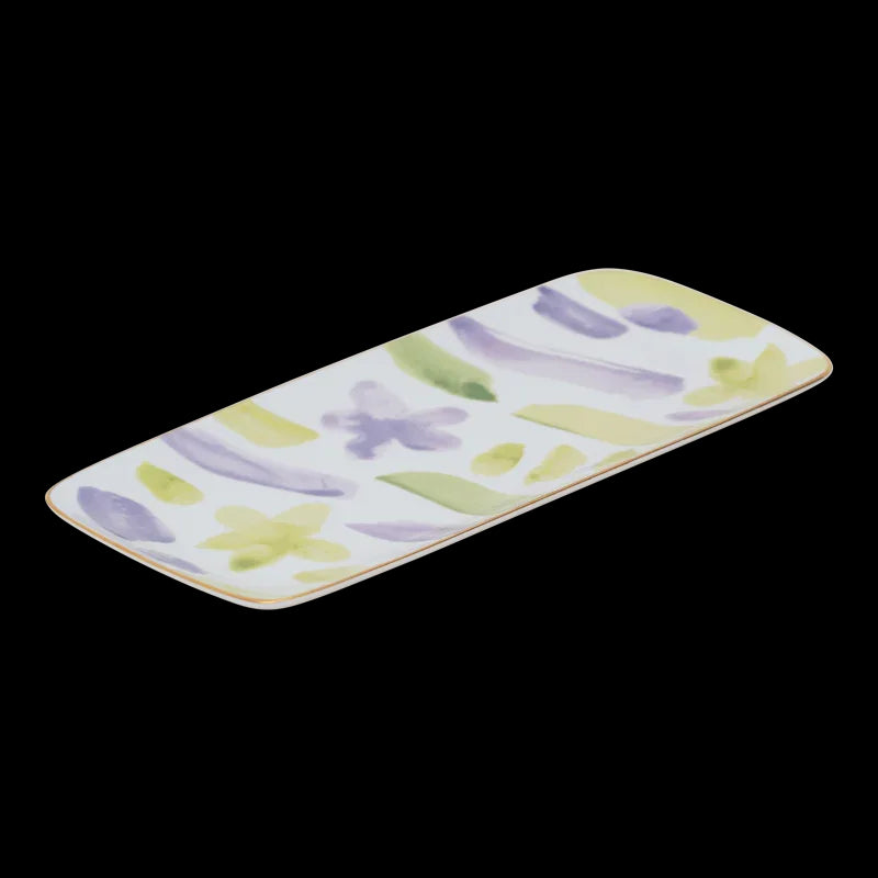 Good Morning - Piatto per torta fantasia florale Kusha