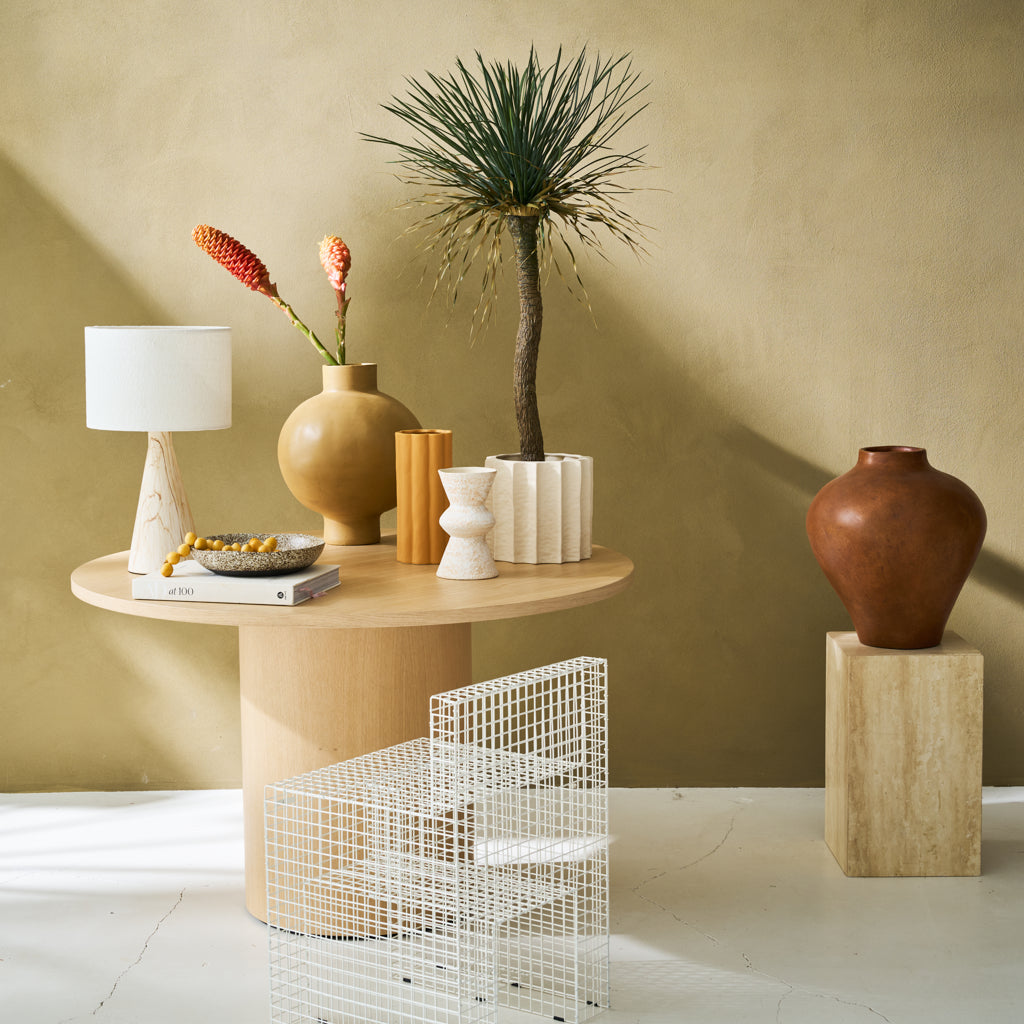 Zara - Vaso in ceramica, giallo