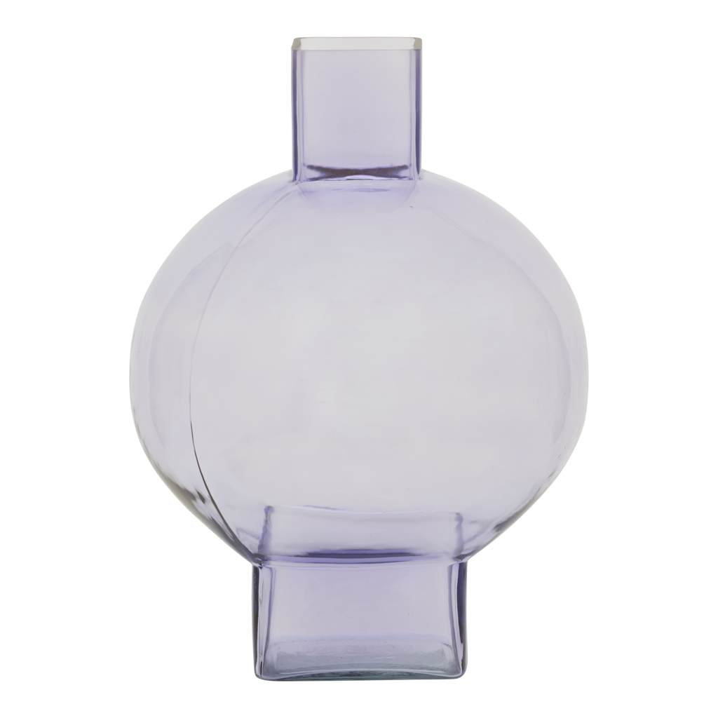 Cho - vaso in vetro riciclato orchidea