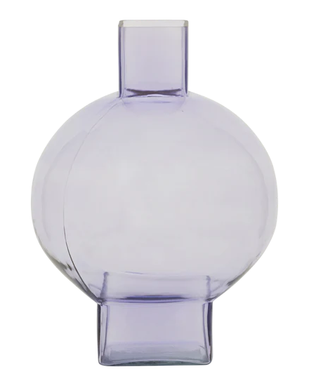 Cho - vaso in vetro riciclato orchidea