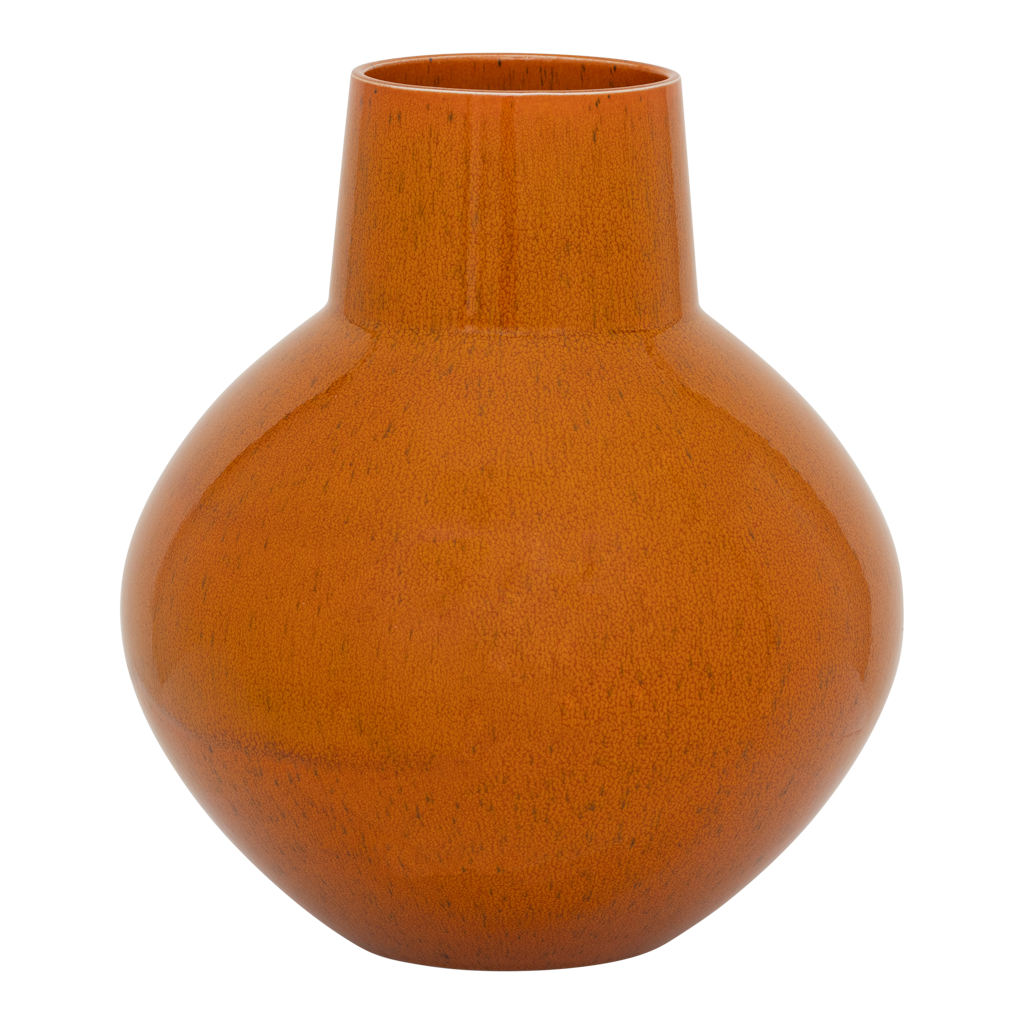 Cody - vaso in terracotta arancione