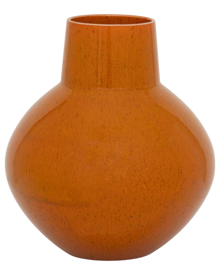 Cody - vaso in terracotta arancione