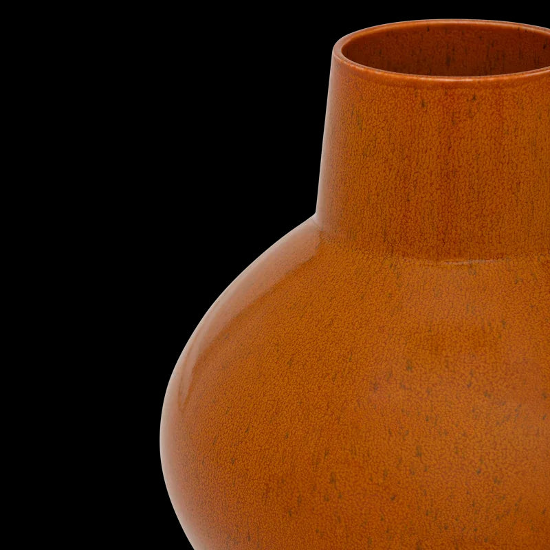 Cody - vaso in terracotta arancione