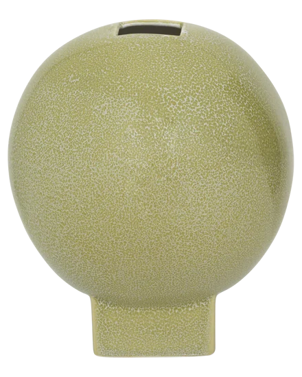 Esfera - vaso in terracotta verde chiaro