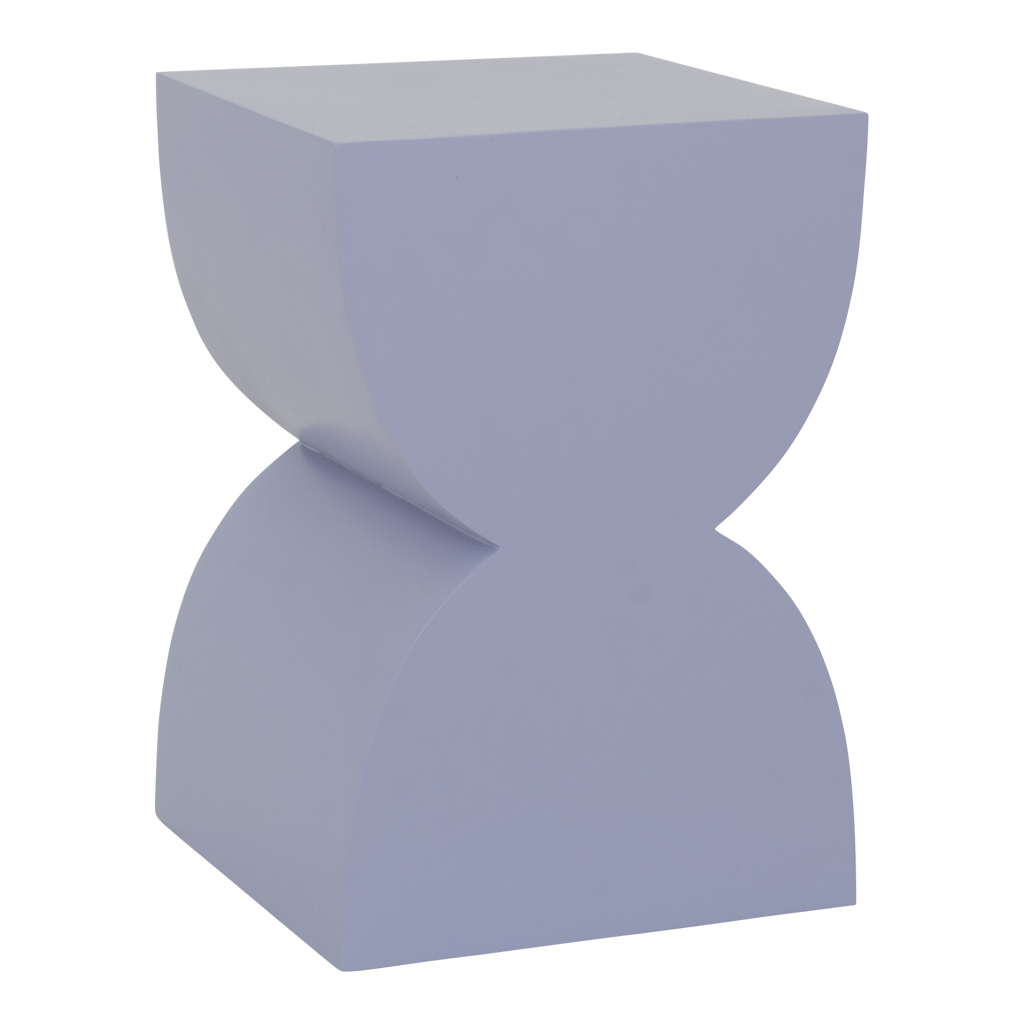 Corvo - Tavolino in legno di mango, lilla