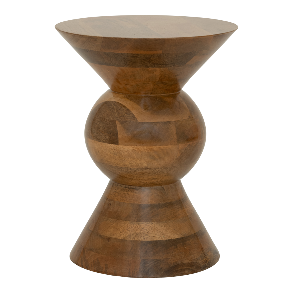 Lustro - side table in legno di mango