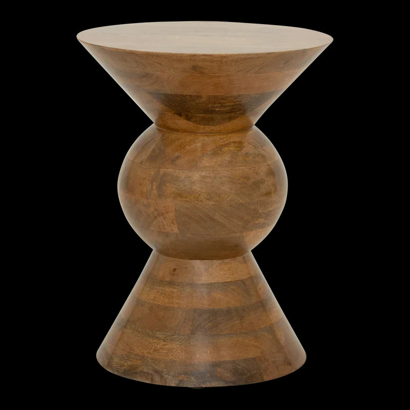 Lustro - side table in legno di mango