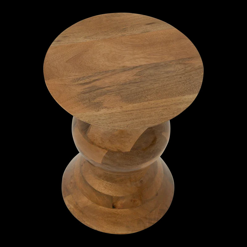 Lustro - side table in legno di mango