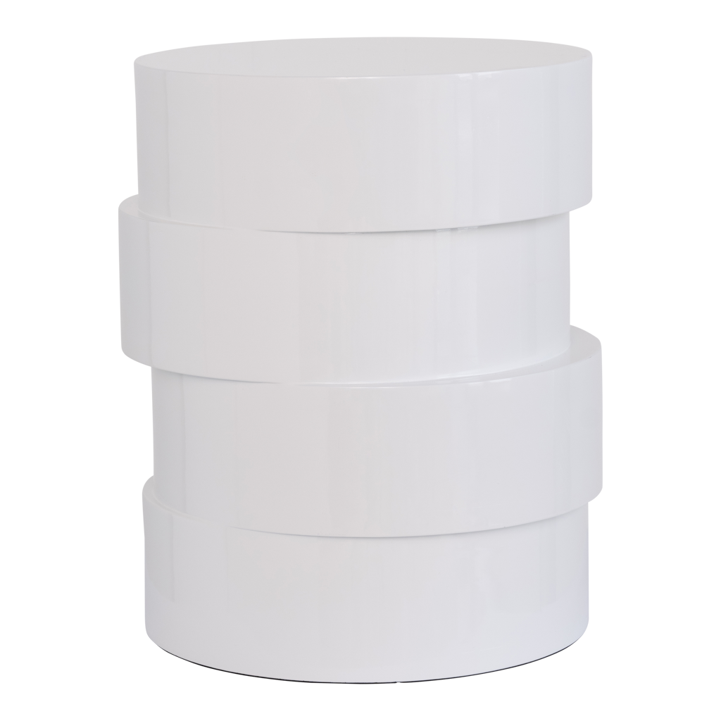 Pila - tavolino moderno bianco