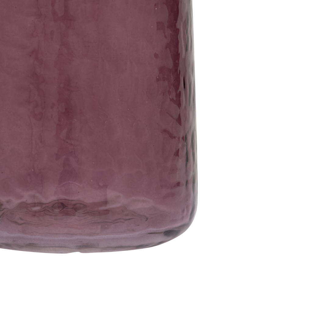 Fudge - Set 4 Bicchieri in vetro color vinaccia