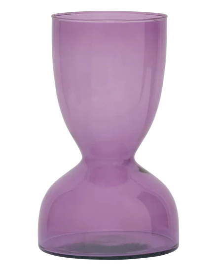 Ebbe - vaso in vetro riciclato, viola