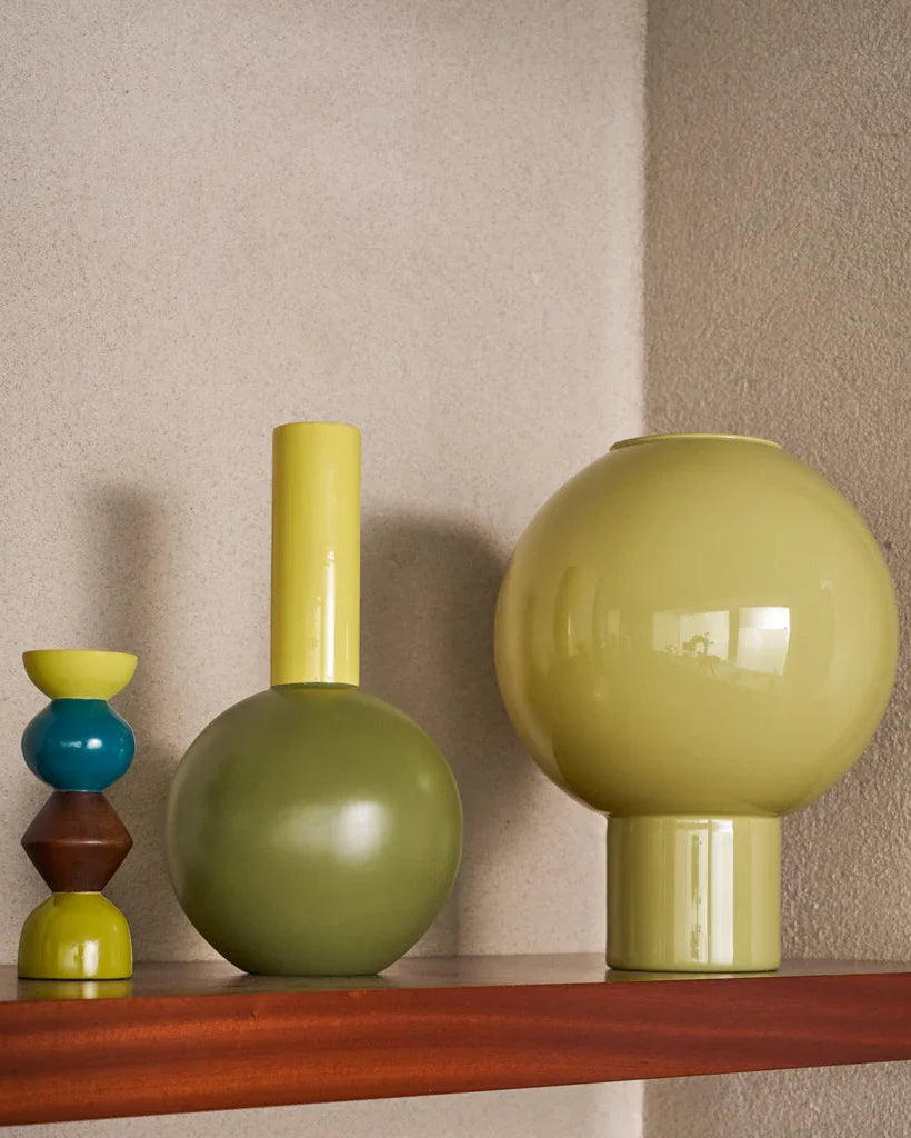 Farve - vaso in ceramica verde e lime