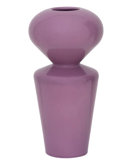 Freja - vaso in ceramica viola