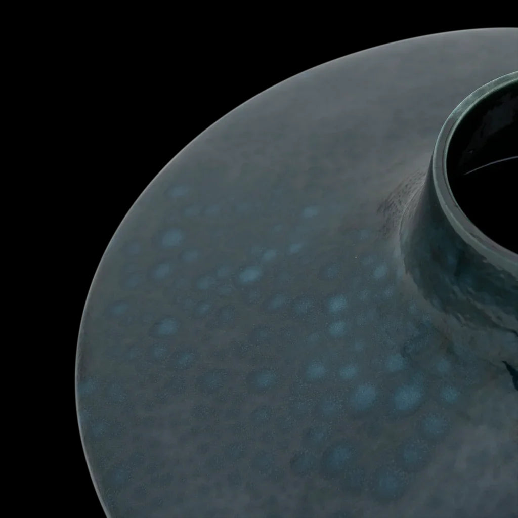 Maya - vaso in ceramica blu