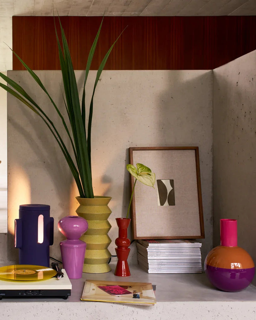 Kova - Vaso in ceramica lime