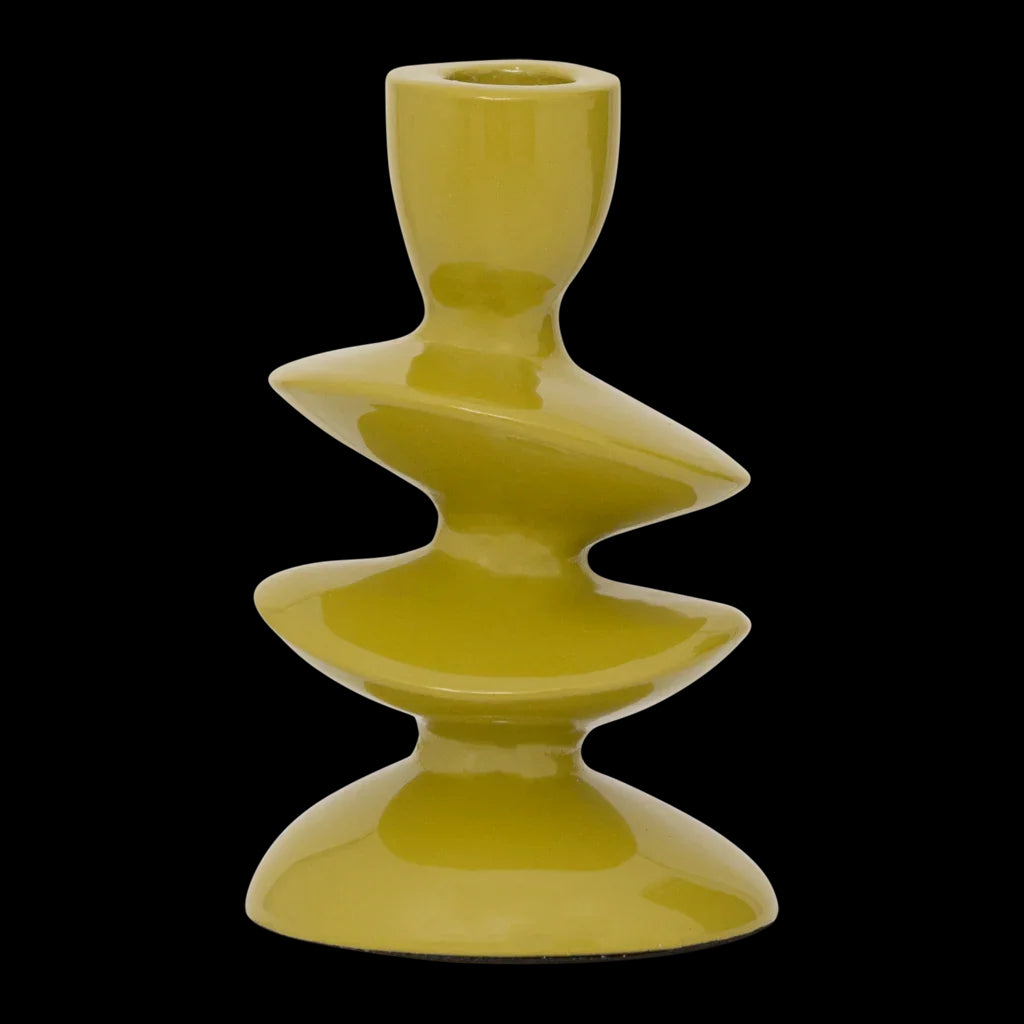 Tove - Portacandele verde in metallo