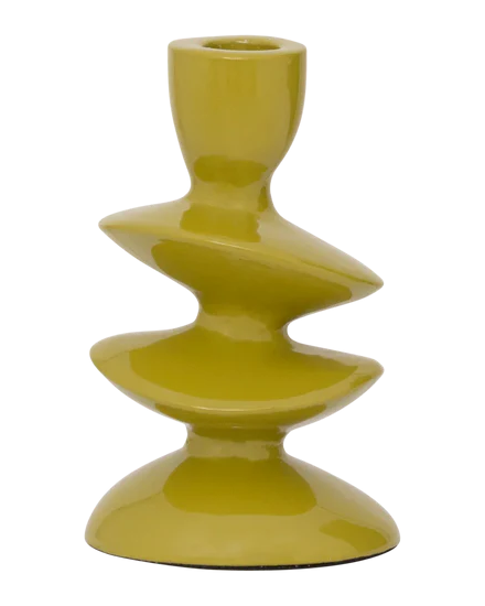 Tove - Portacandele verde in metallo