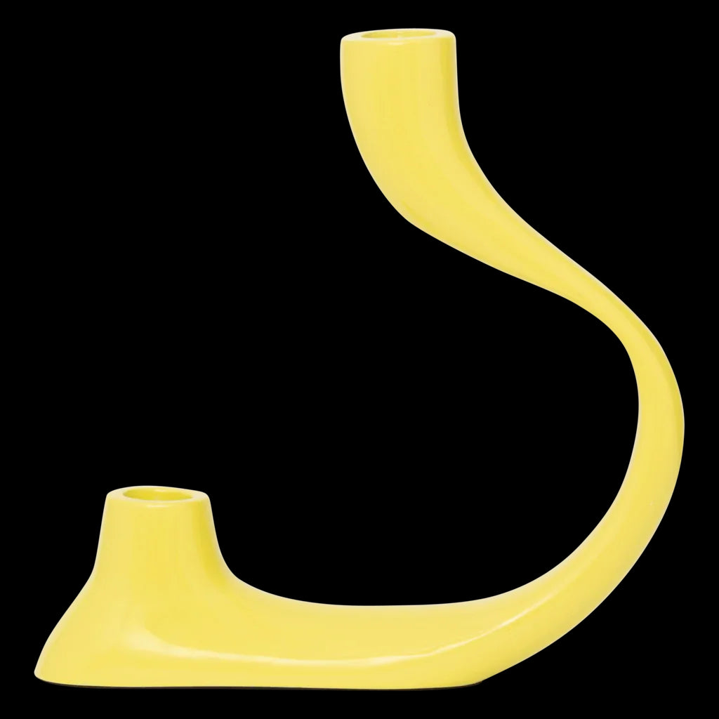 Aila - Portacandele lime, in metallo