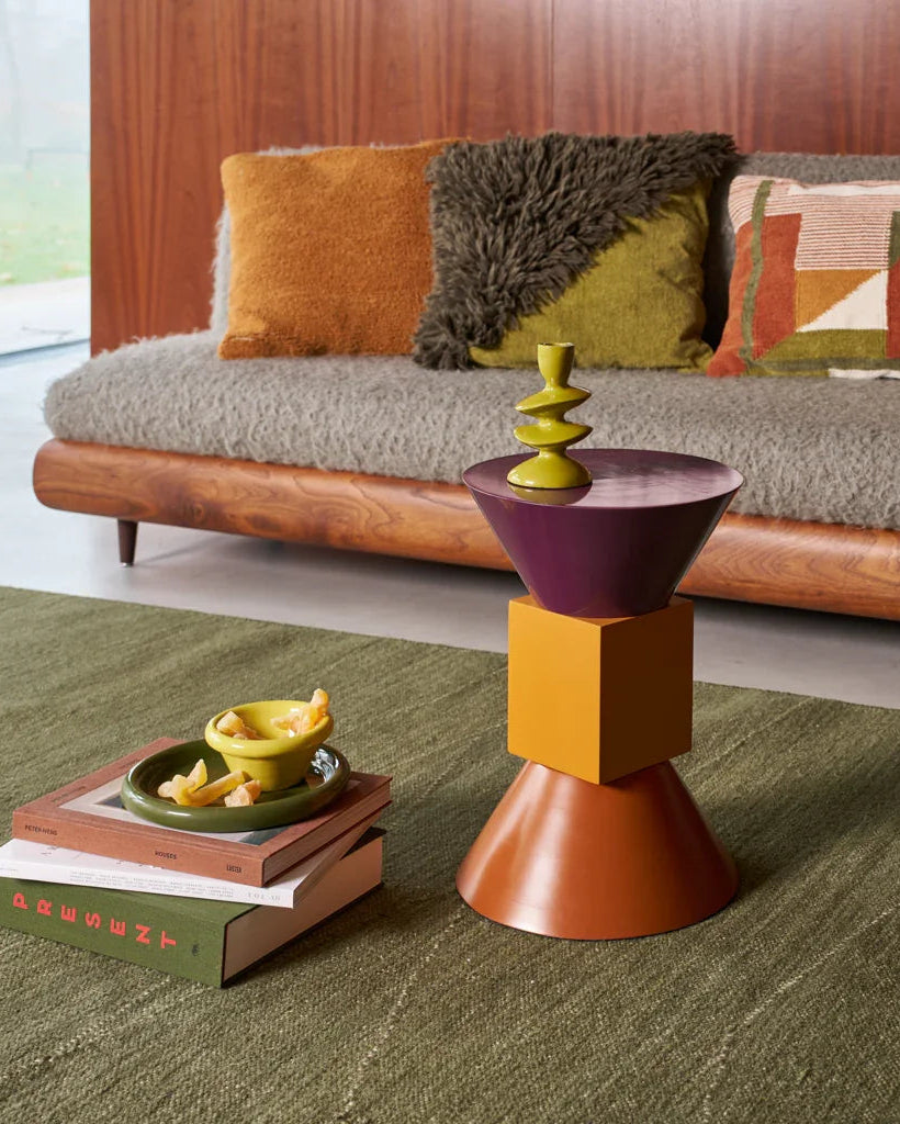 Megan - Cuscino Megan, arancione bruciato