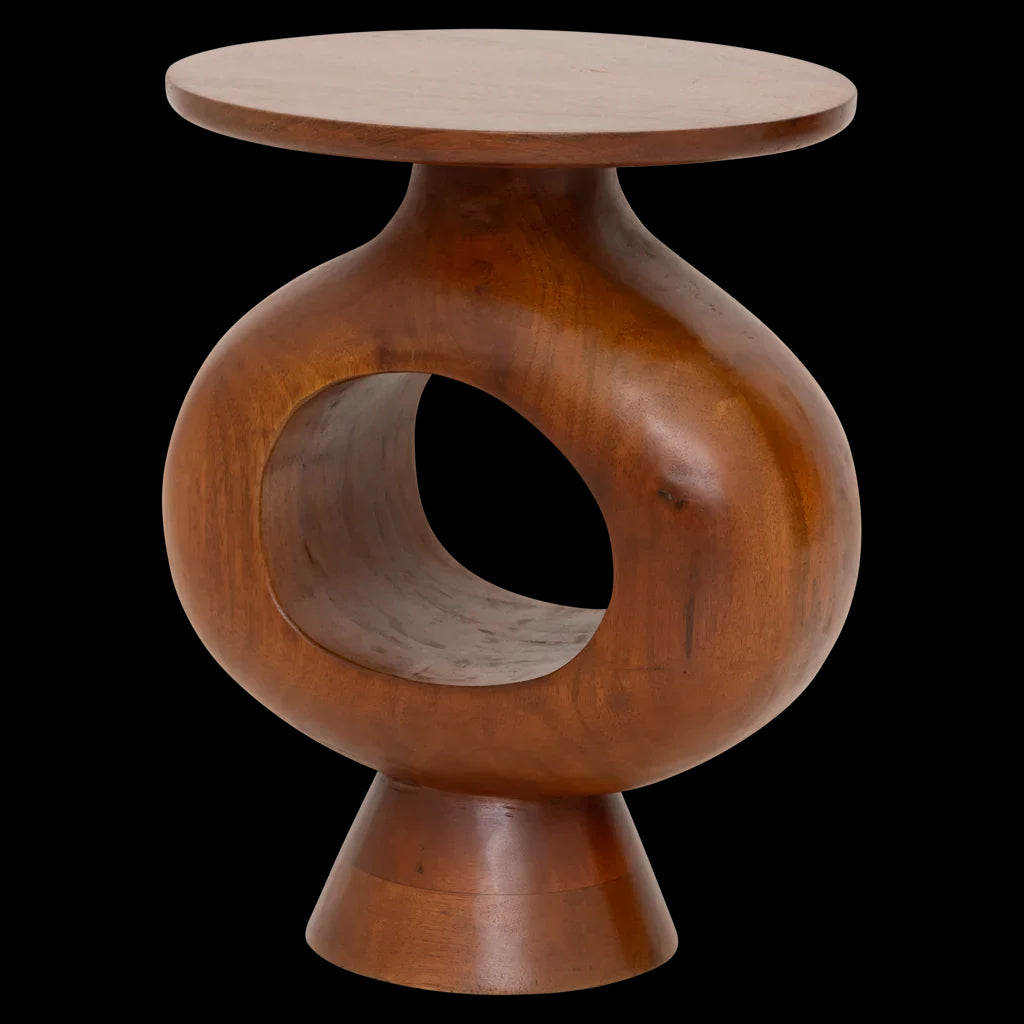 Farren - Side table in legno di mango