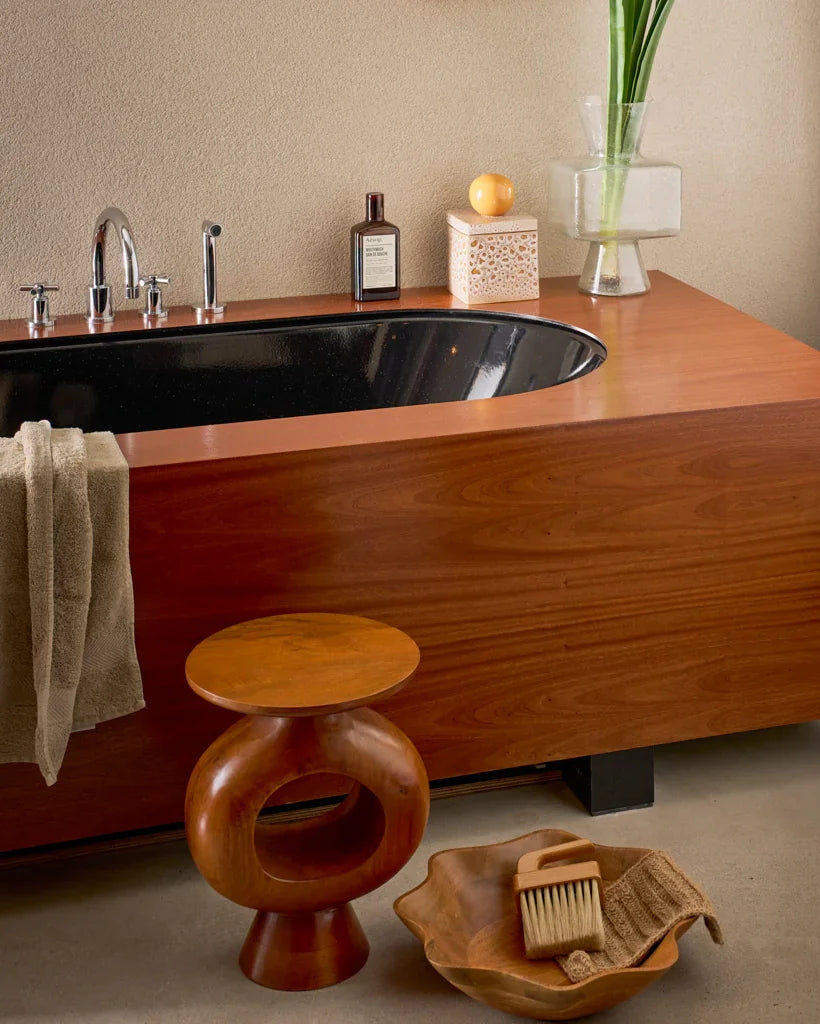 Farren - Side table in legno di mango