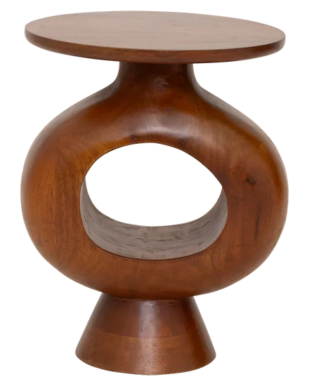 Farren - Side table in legno di mango