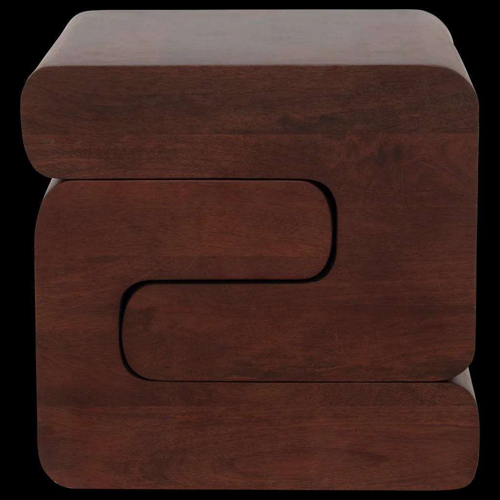 Lugn - Tavolino a incastro in legno di mango