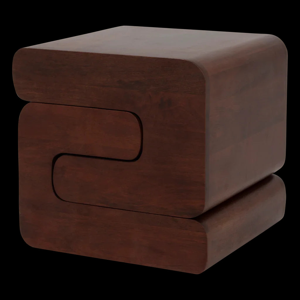 Lugn - Tavolino a incastro in legno di mango