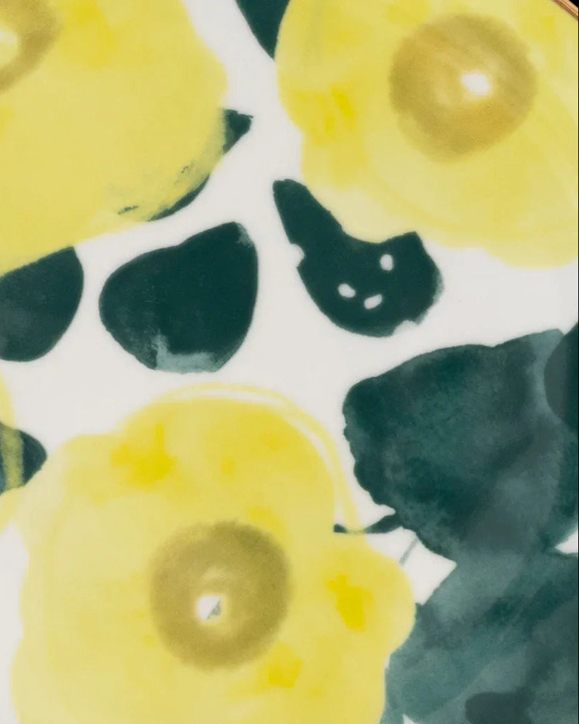 Good Morning - Piatto fantasia floreale, Ø17 cm