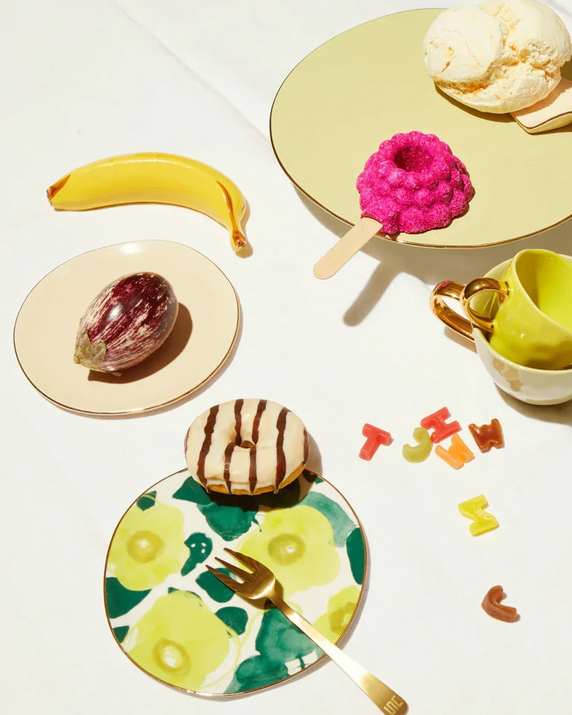 Good Morning - Piatto fantasia floreale, Ø17 cm