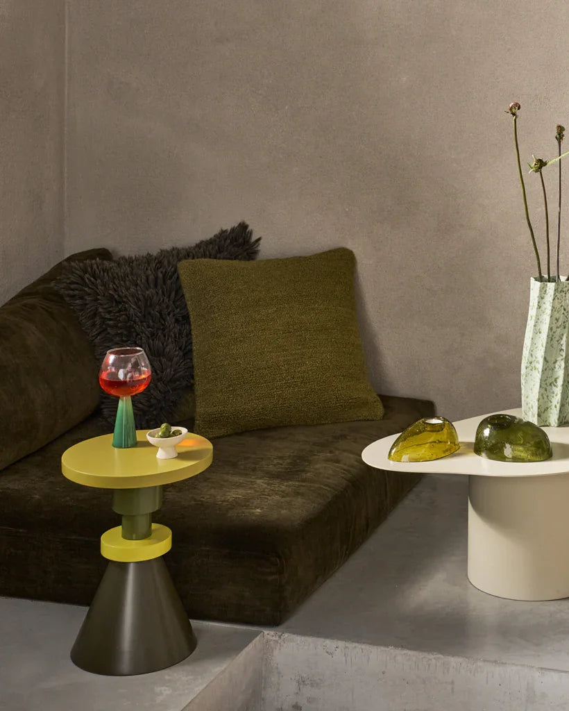 Party - Set di 2 bicchieri per cocktail Spritz, verde giada, in scatola regalo.