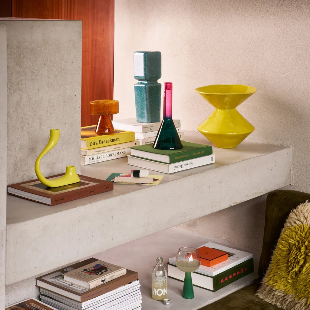 Party - Set di 2 bicchieri per cocktail Spritz, verde giada, in scatola regalo.