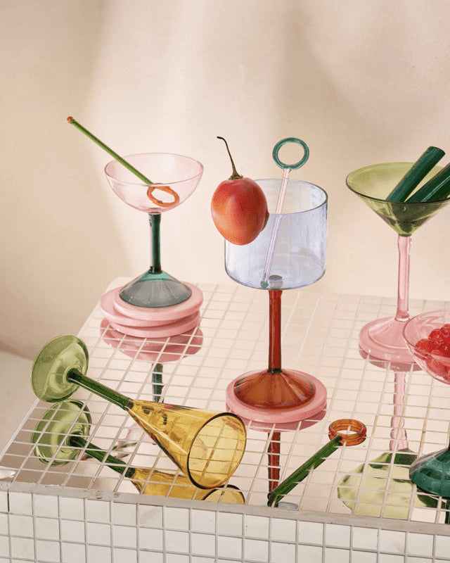 Party - Set 2 Mescolini per cocktail,  confezione regalo