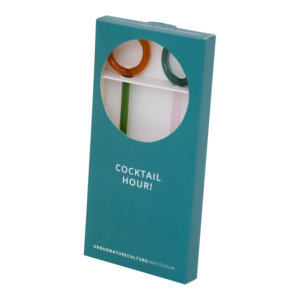 Party - Set 2 Mescolini per cocktail,  confezione regalo