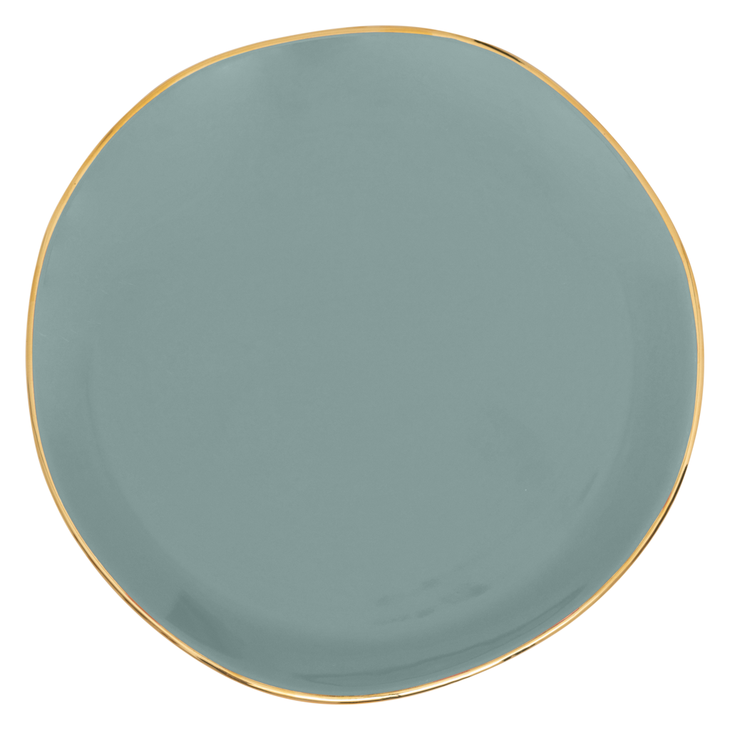 Good Morning - Confezione regalo due tazze da tè con piattino, azzurro