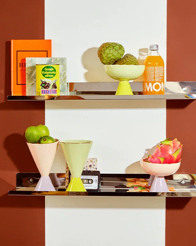 Good Morning - Coppa alta per dessert, verde pallido.