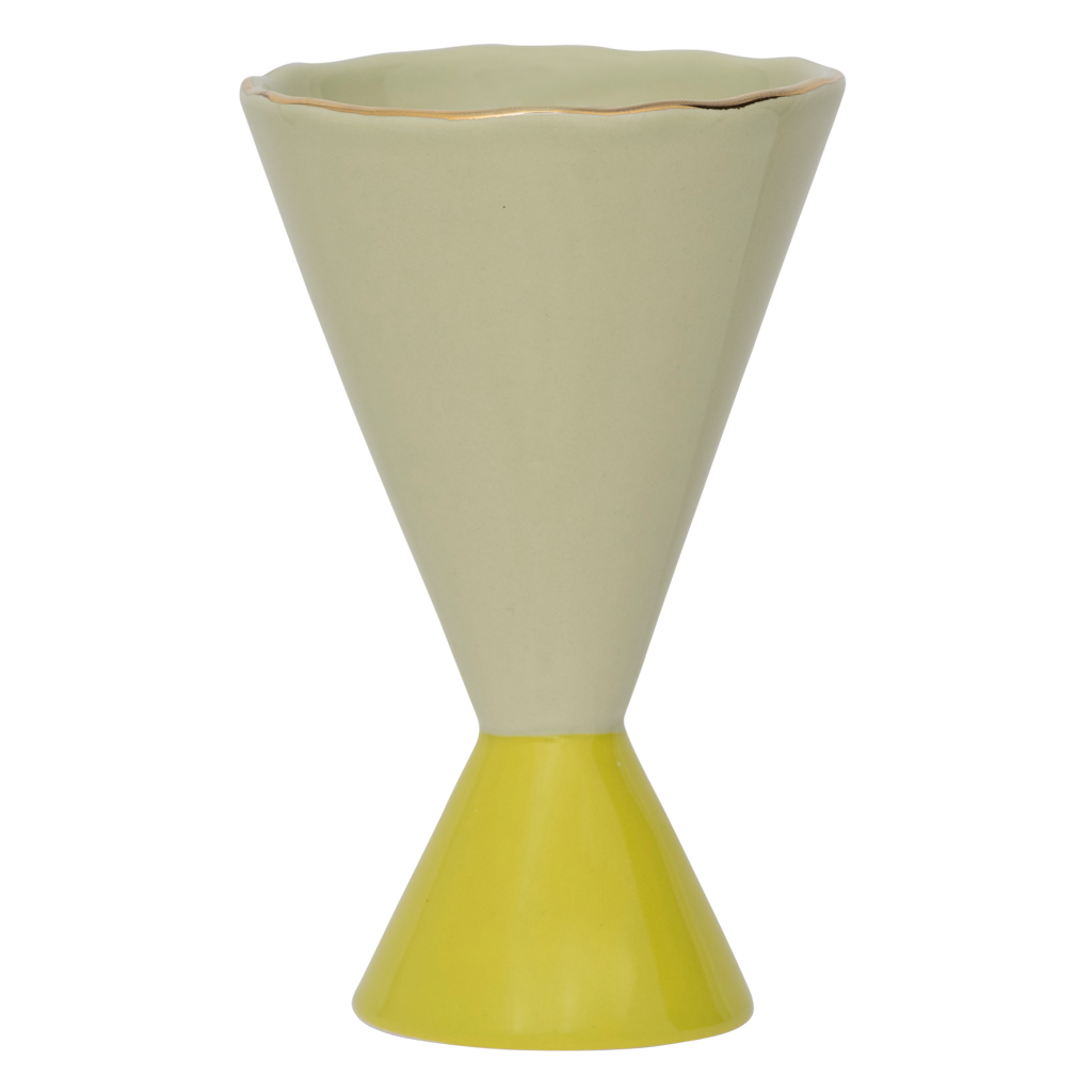 Good Morning - Coppa alta per dessert, verde pallido.