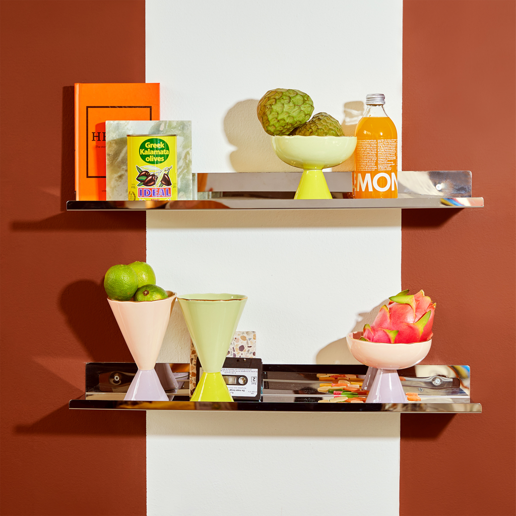 Good Morning - Coppa alta per dessert, verde pallido.