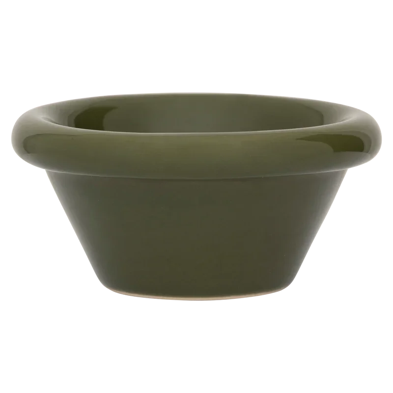 Curvada - Set 4 ciotole piccole, verde oliva